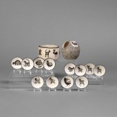 GROUP OF POTTERY, CA. 1970 - 2