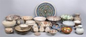 GROUP OF POTTERY, MOSTLY PERSI