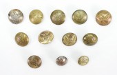 GROUP OF PRE-CIVIL WAR BUTTONS