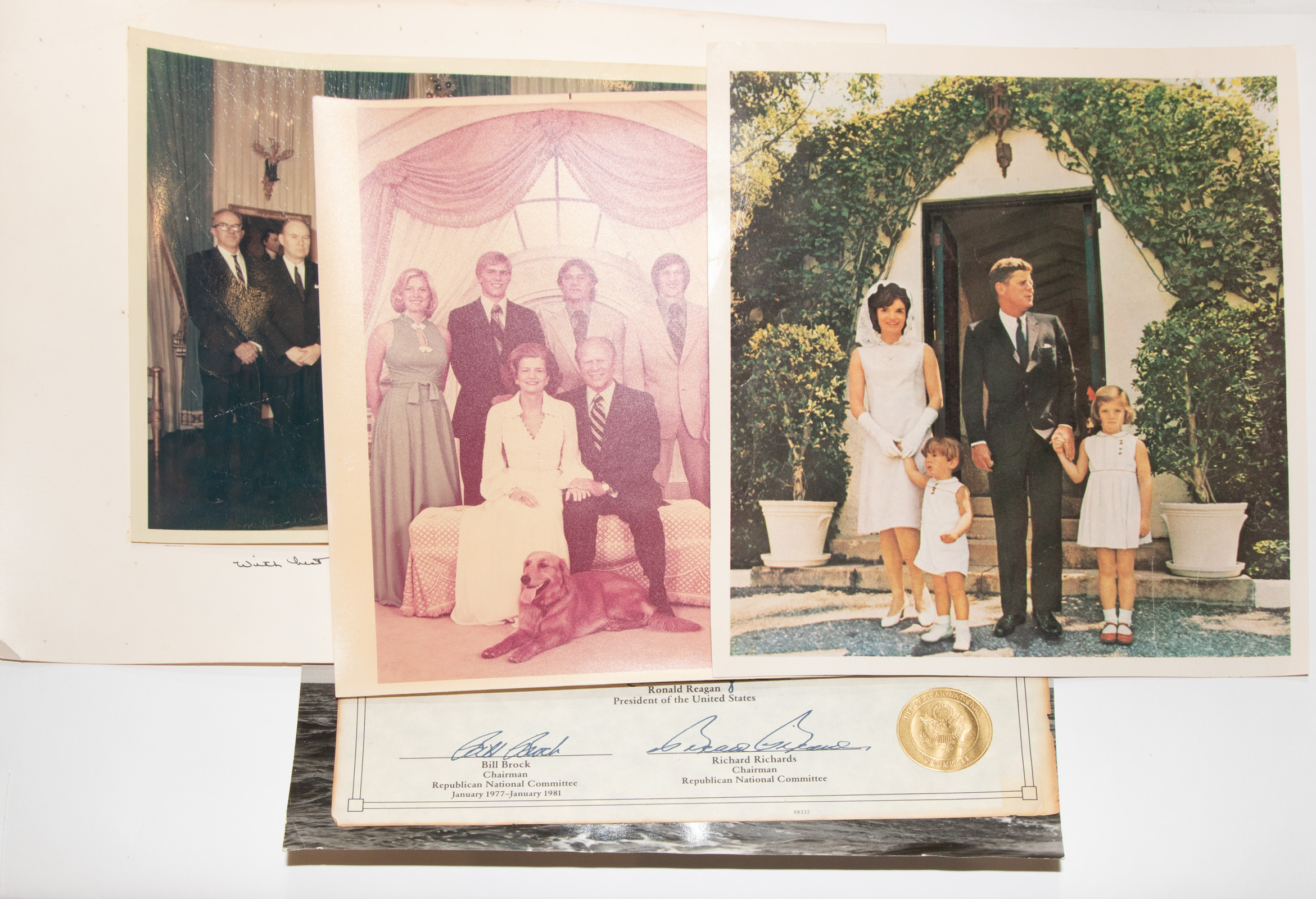 GROUP OF PRESIDENTIAL EPHEMERA
