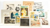GROUP OF PRINTS, ETCHINGS & (2