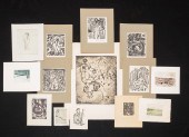 GROUP OF PRINTS, MOSTLY GERMAN