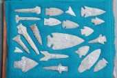 GROUP OF RELICS. Assorted spea