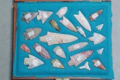 GROUP OF RELICS.  From a priva