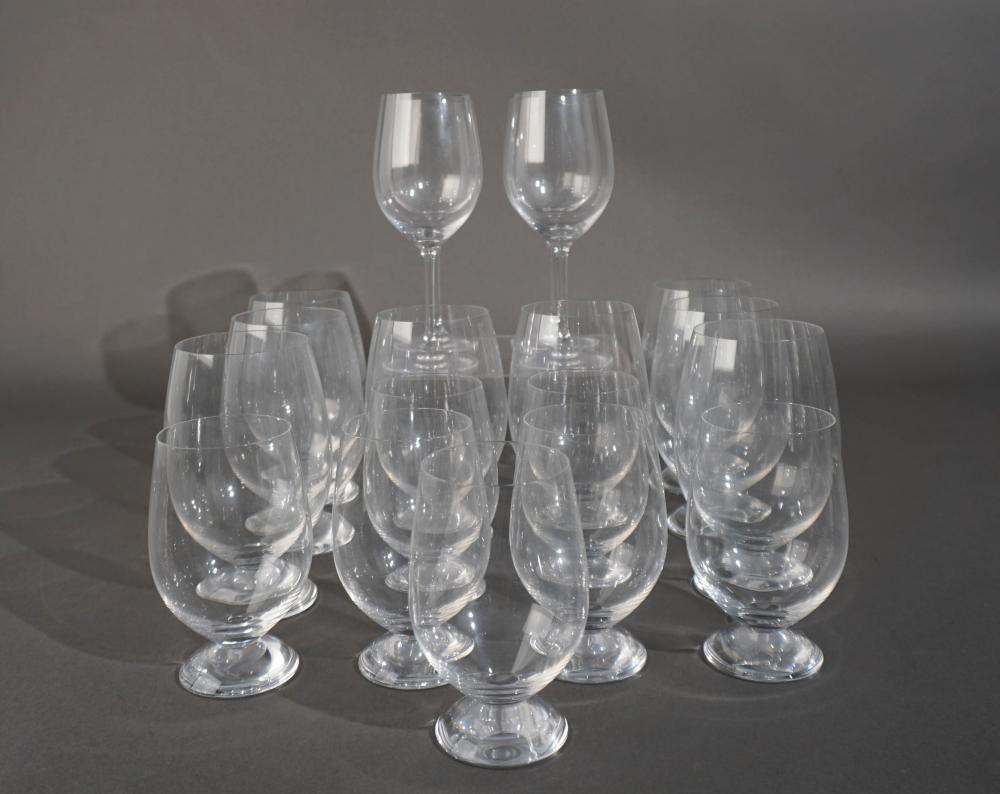 GROUP OF RIEDEL GLASS BARWARE