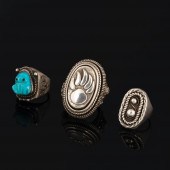 GROUP OF RINGS: STERLING SILVE