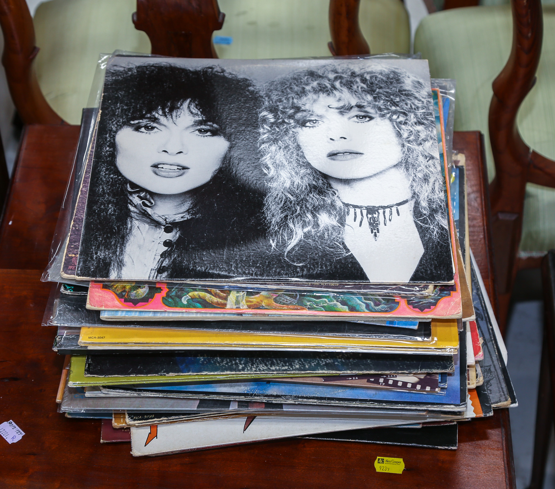 GROUP OF ROCK LPS .