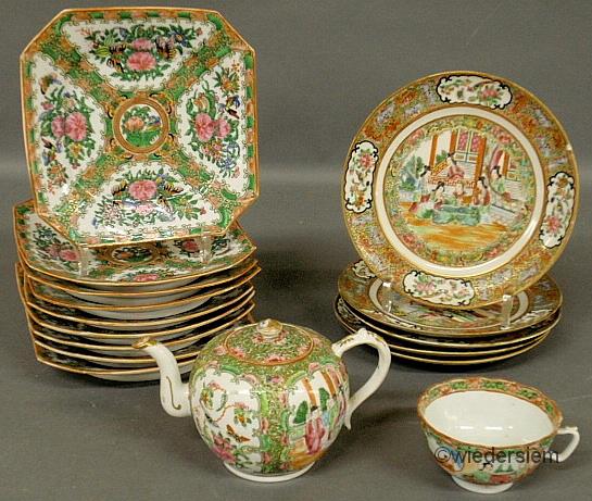 Group of rose Medallion c.1860 to