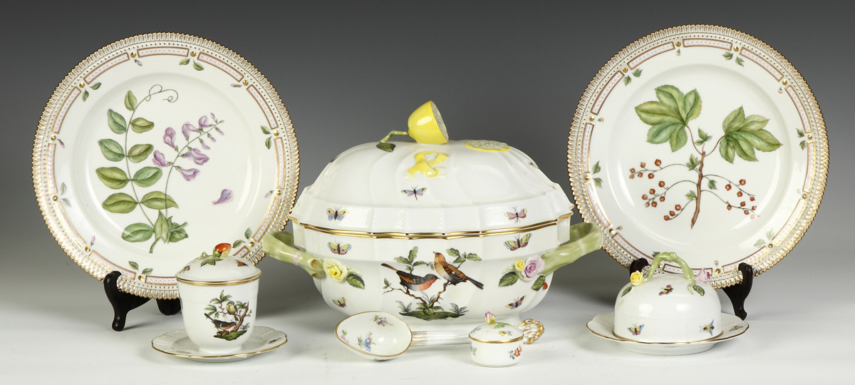 Group of Royal Copenhagen Herend
