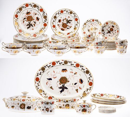 GROUP OF ROYAL CROWN DERBY ASIAN