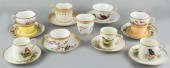 GROUP OF ROYAL WORCESTER CUPS