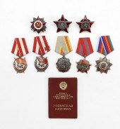 GROUP OF RUSSIAN MEDALS Russia