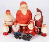 GROUP OF SANTA CLAUS CHRISTMAS