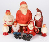 GROUP OF SANTA CLAUS CHRISTMAS