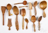GROUP OF SCANDINAVIAN WOODEN S