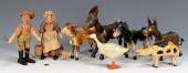 GROUP OF SCHOENHUT FARM FIGURE
