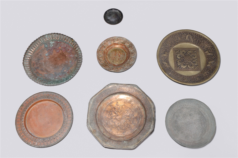 Group of seven antique, 19th