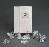 GROUP OF SEVEN ASSORTED SWAROV