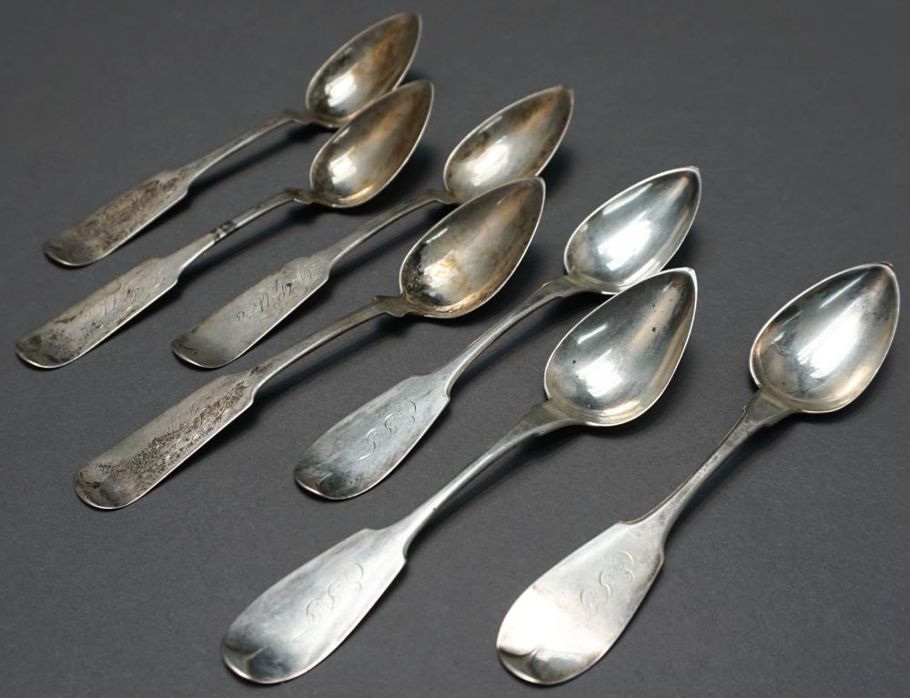 GROUP OF SEVEN COIN SILVER