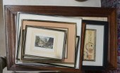 GROUP OF SEVEN COLOR PRINTS AN