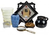 GROUP OF SEVEN DECORATIVE TABL