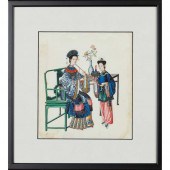 GROUP OF SEVEN 'FIGURAL' PITH