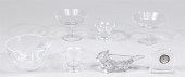 Group of seven fine crystal co
