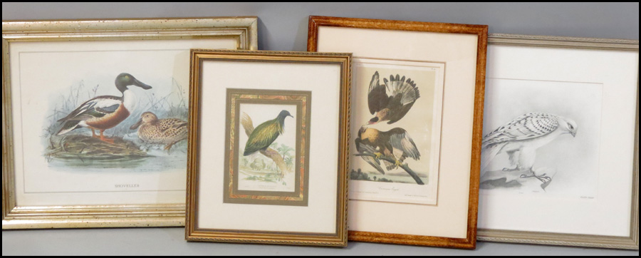GROUP OF SEVEN FRAMED ASSORTED