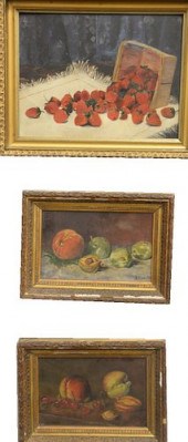 GROUP OF SEVEN FRAMED STILL LI