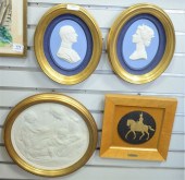 GROUP OF SEVEN FRAMED WEDGWOOD