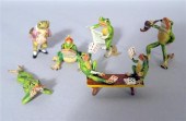 Group of seven miniature Austr