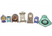 GROUP OF SEVEN MINIATURE ENAME