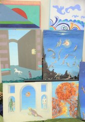 GROUP OF SEVEN NATHAN REICHS E