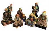 GROUP OF SEVEN ROYAL DOULTON P