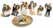GROUP OF SEVEN ROYAL DOULTON P