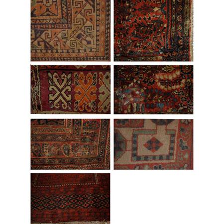 Group of Seven Rugs 	 