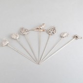 GROUP OF SEVEN SILVER AND SILV