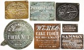 GROUP OF SEVEN STENCILS FROM S