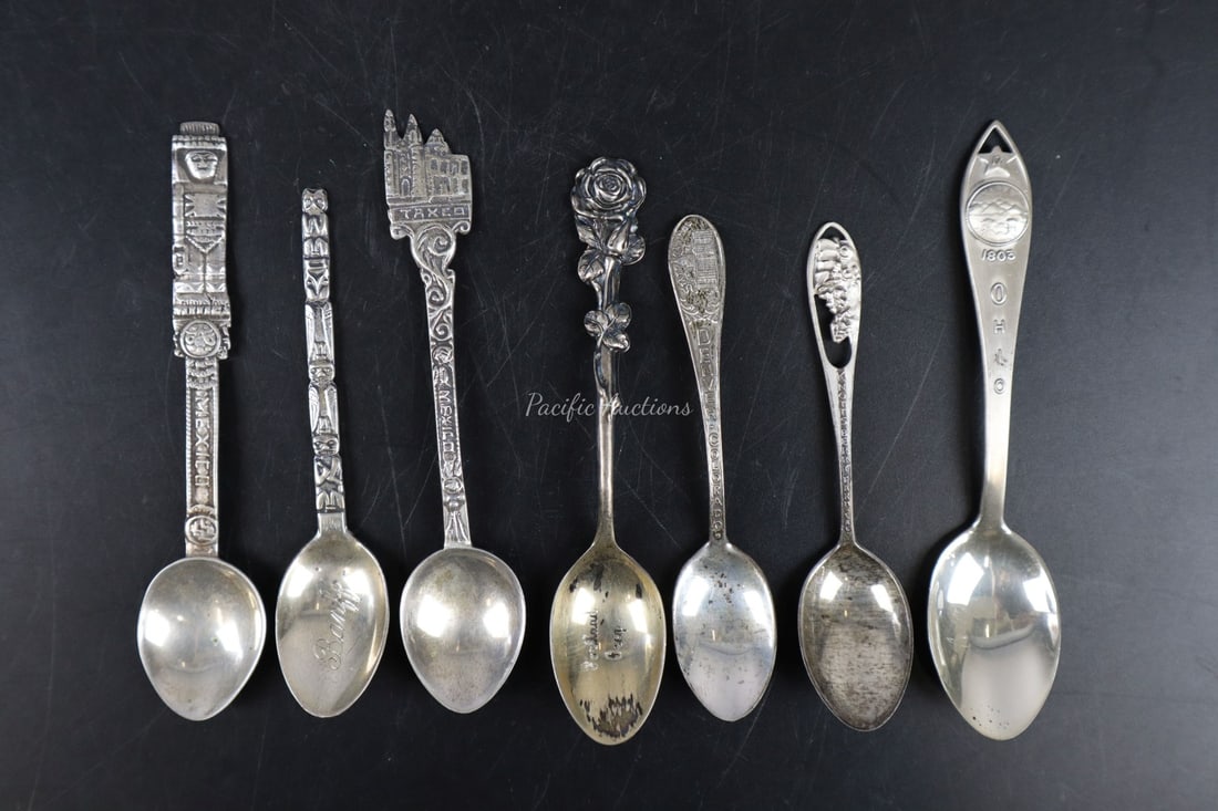 GROUP OF SEVEN STERLING SILVER