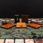GROUP OF SEVEN TABLE ARTICLESC