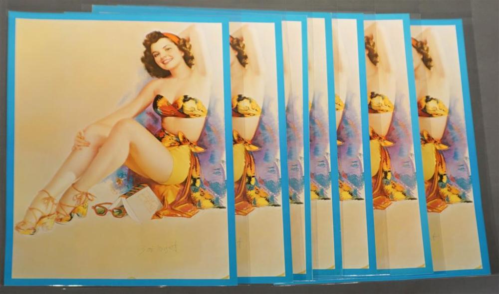 GROUP OF SEVEN UNFRAMED ZOë