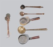 Group of seven various antique