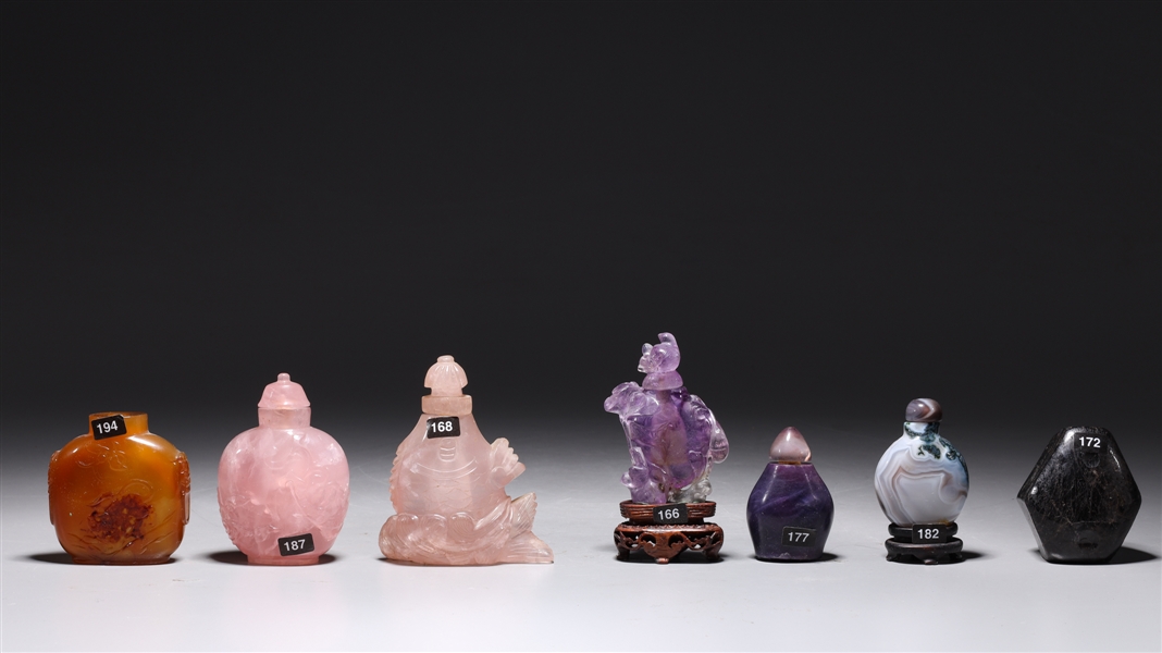 Group of seven various Chinese