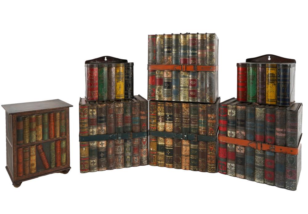 GROUP OF SEVEN VINTAGE BRITISH FAUX