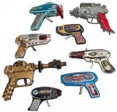 GROUP OF SEVEN VINTAGE SPACE A