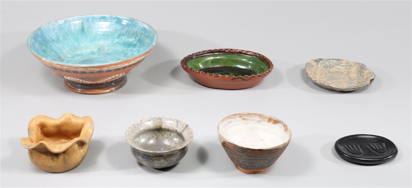 Group of seven vintage studio