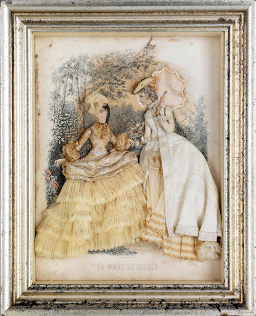 Group of shadow box framed