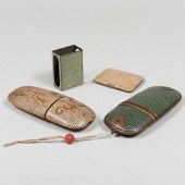GROUP OF SHAGREEN ARTICLESComp