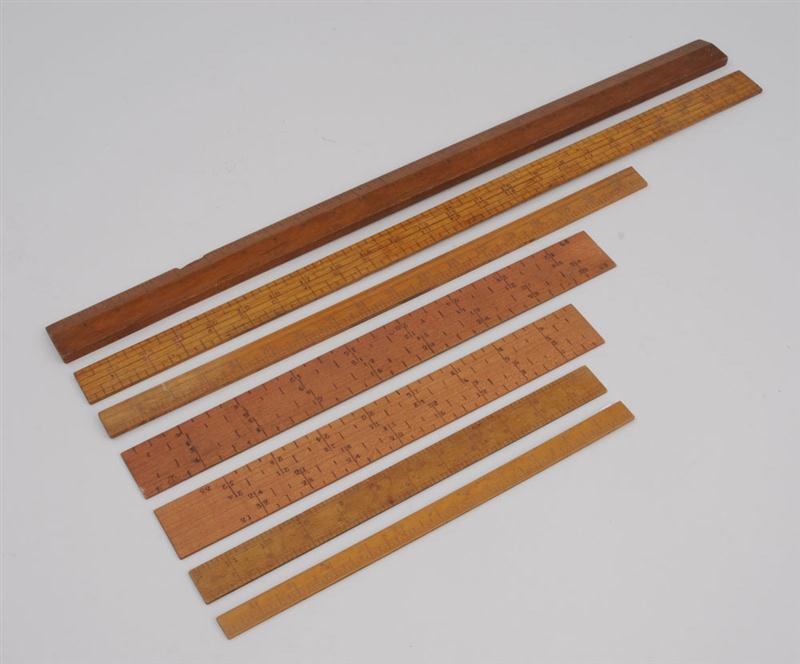 GROUP OF SHAKER MEASURING RULES