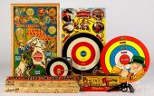 GROUP OF SHOOTING TOY GAMESGro